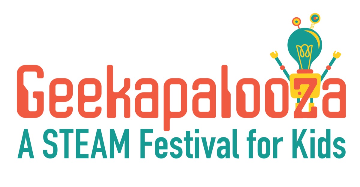 Geekaplooza - A STEAM Festival for Kids Geekapalooza logo